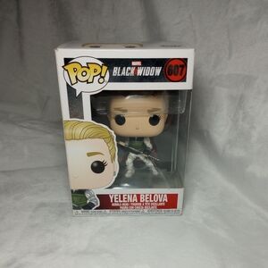 Funko POP!  Marvel Black Widow Yelena Belova #607 Vinyl Figure W/ Protector New